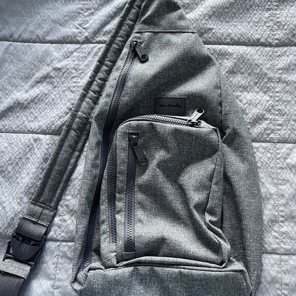 Vera Bradley Grey slingback backpack - Picture 1 of 7